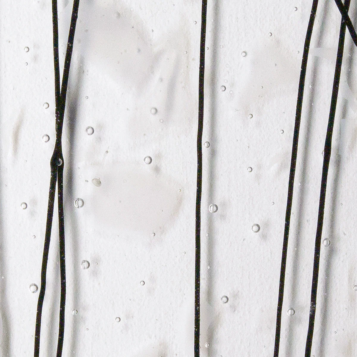 White (with Black Streamers), 3 mm - Image 2