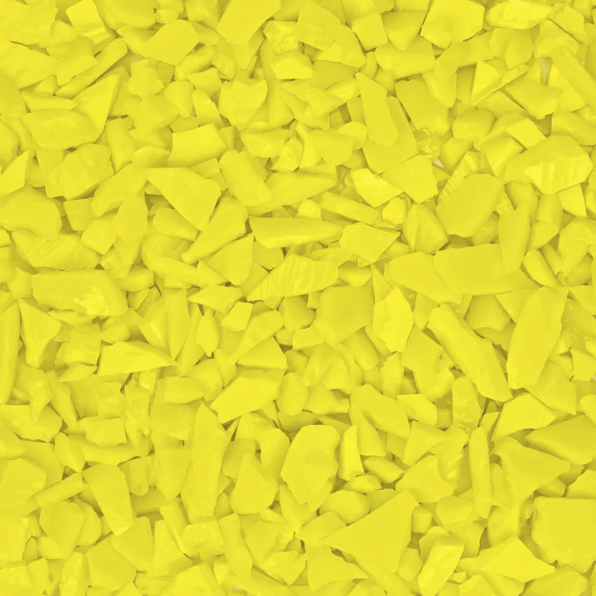 Yellow Opal Mosaic Glass Frit, 8.5 oz